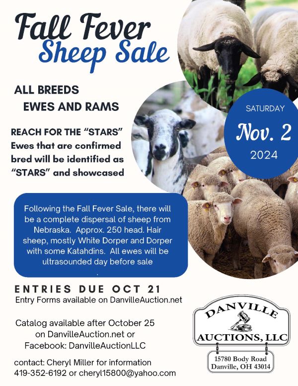 DANVILLE AUCTION, LLC Livestock, Hay Sales